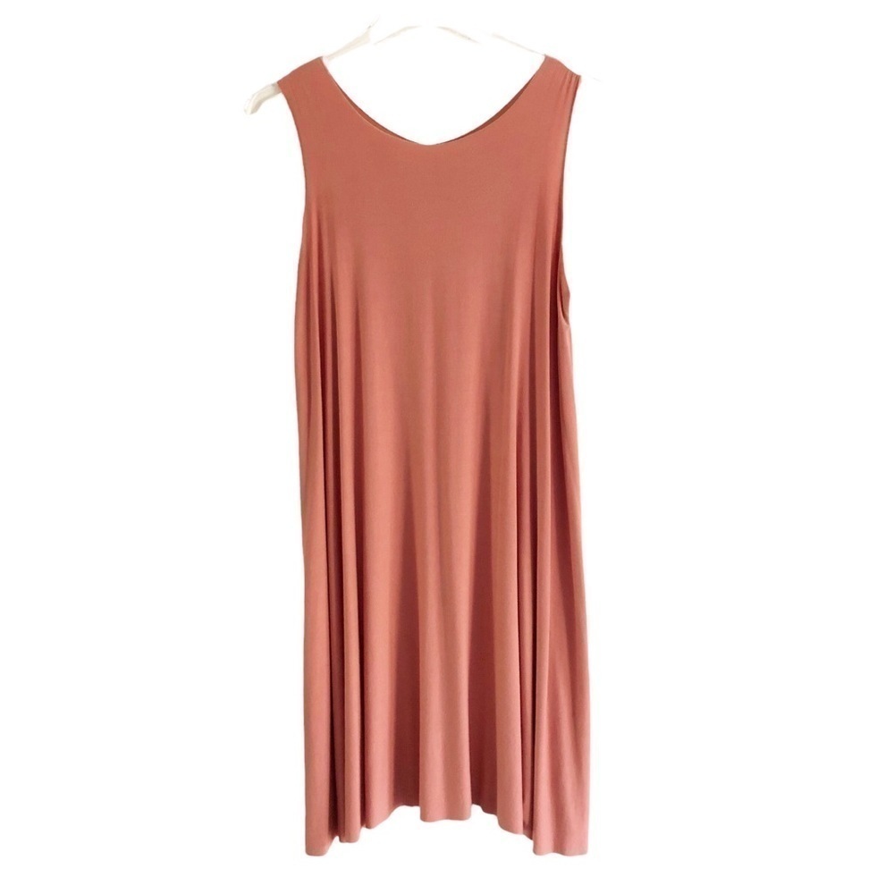 Butter Bamboo Swing Dress By Kelsy Lefler Sleeveless Small